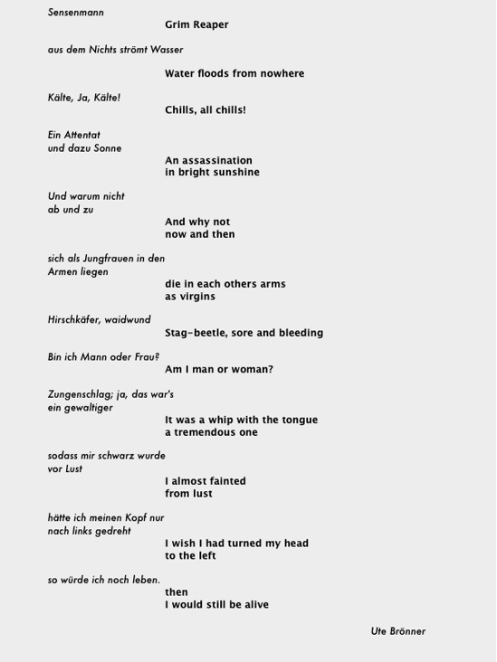 Four Sounds And A Poem